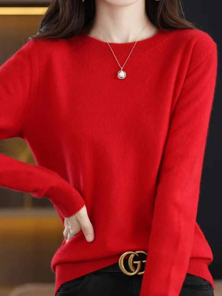 Litzy Women's Pullover – Elegant & Comfortable Knit with Timeless Modern Style
