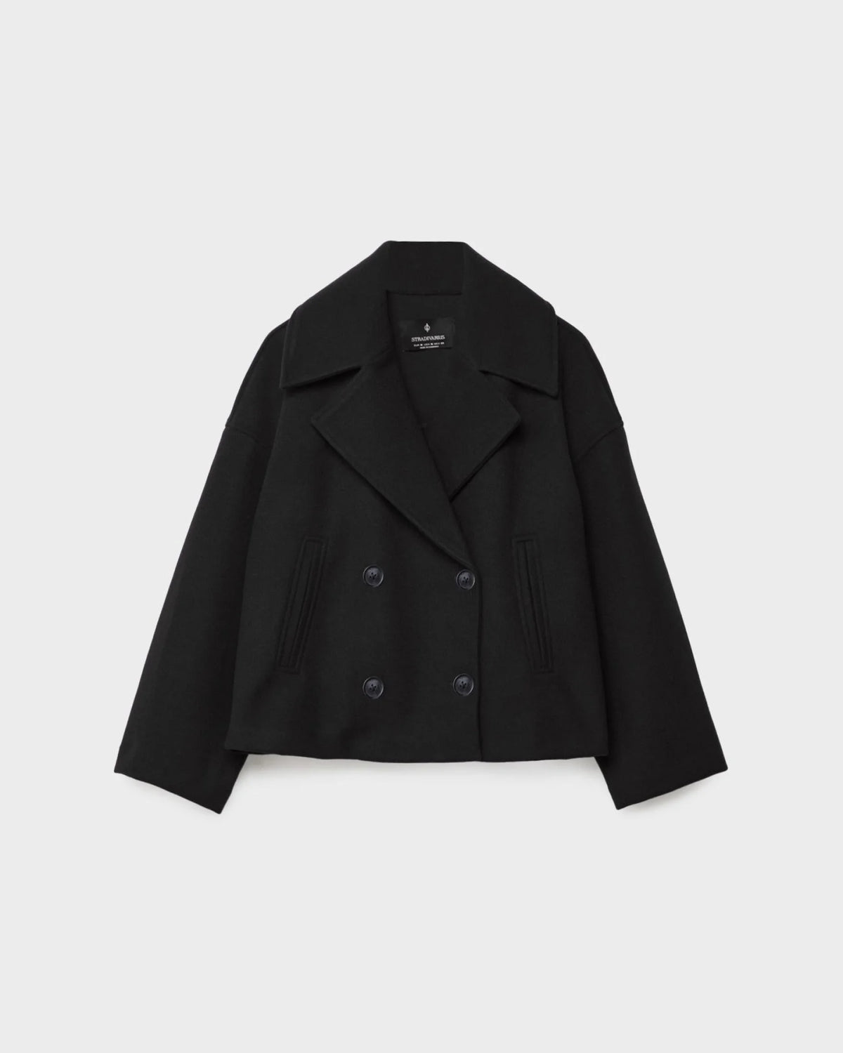 Vanessa Women's Jacket – Elegant & Warm Short Double-Breasted Wool Jacket for Winter