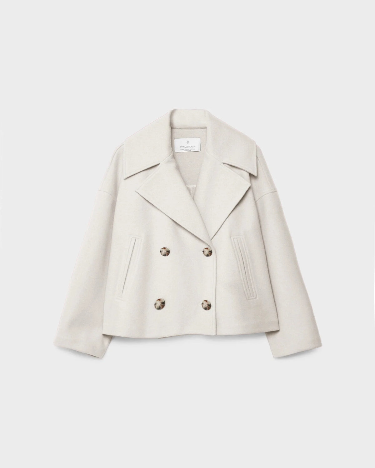Vanessa Women's Jacket – Elegant & Warm Short Double-Breasted Wool Jacket for Winter