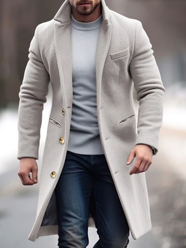 Cris Men's Winter Coat – Warm, Comfortable & Elegant