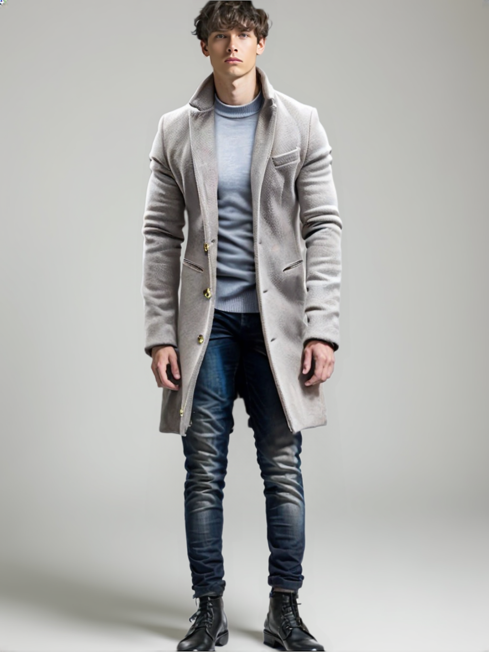 Cris Men's Winter Coat – Warm, Comfortable & Elegant