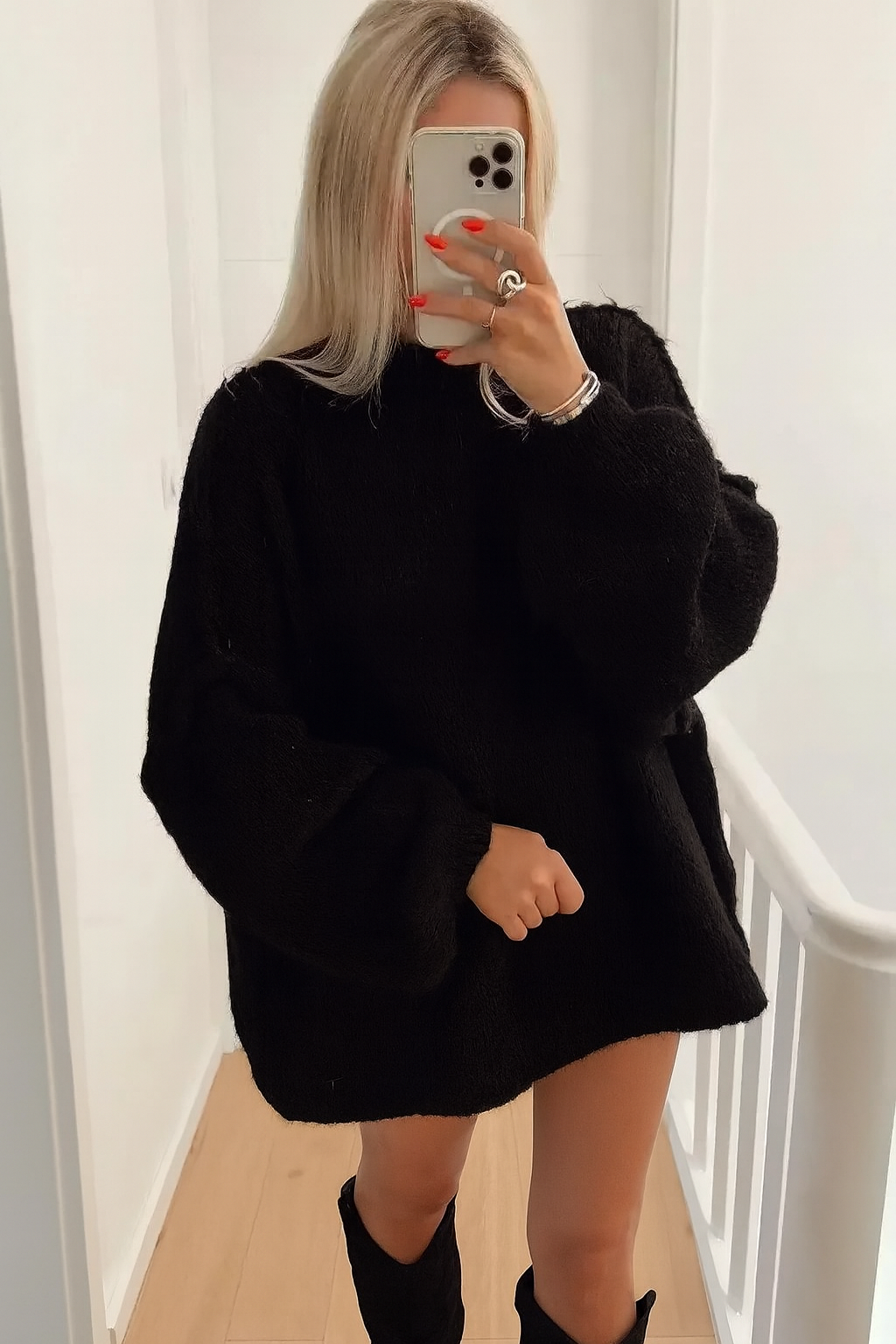 Arleth Oversize Knit Sweater for Women – Premium Soft Winter Sweater with Casual Fit