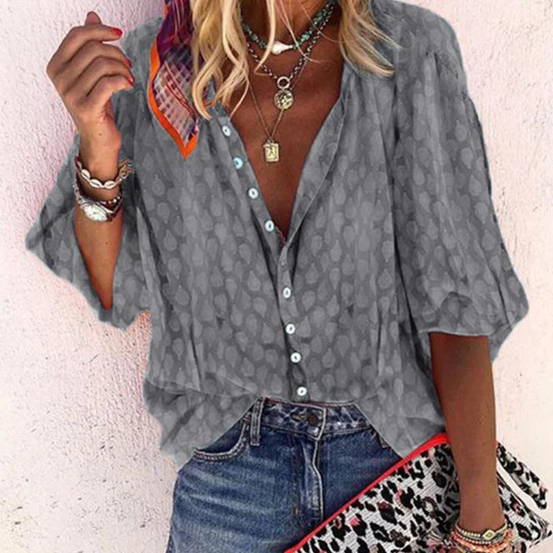 Summer Blouse Women Billie – Light & Breathable Shirt with Elegant Cut for Hot Days