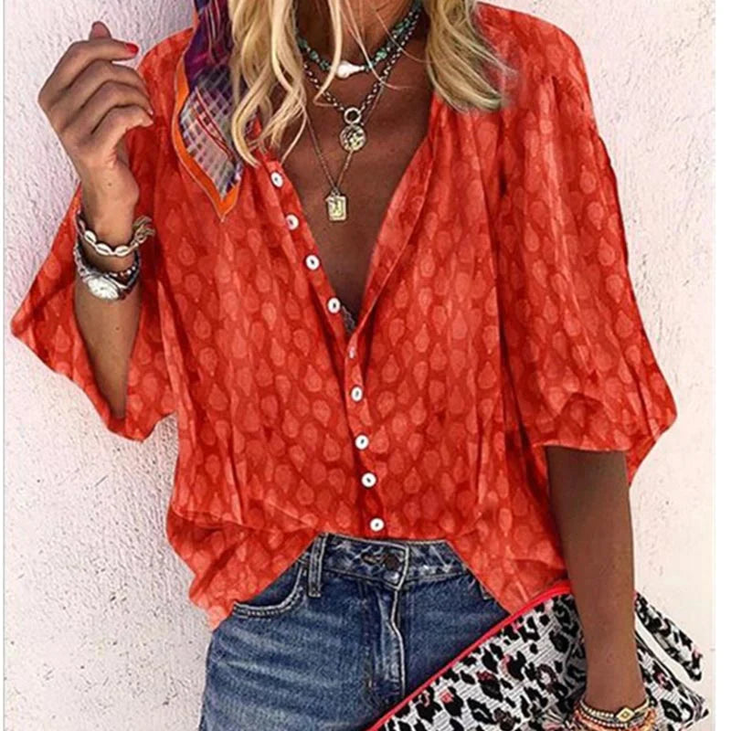 Summer Blouse Women Billie – Light & Breathable Shirt with Elegant Cut for Hot Days