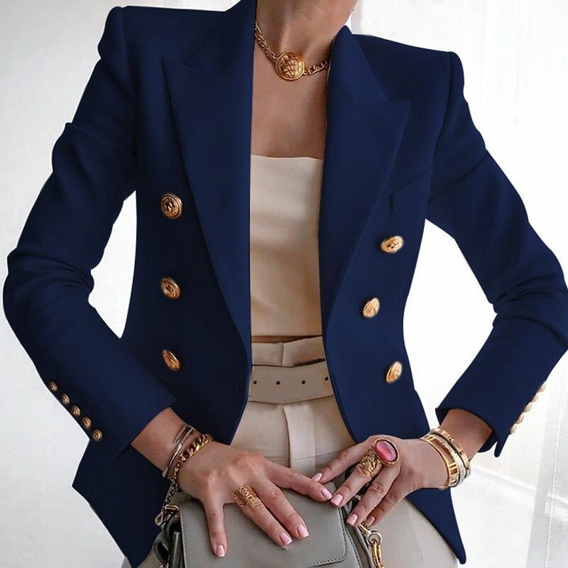 Harper Blazer Femme Elegant – Chic Comfortable Jacket in Premium Fabric for Casual Look