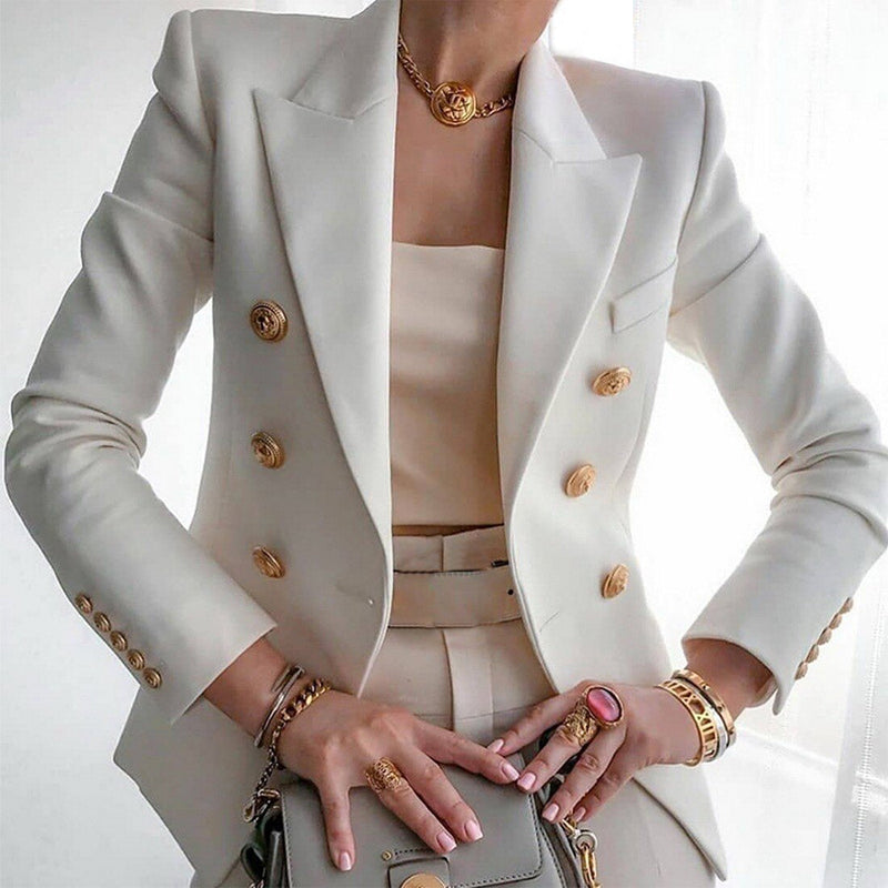 Harper Blazer Femme Elegant – Chic Comfortable Jacket in Premium Fabric for Casual Look