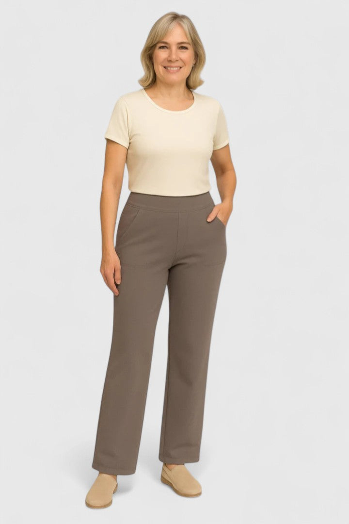 Button Front Women's Top – Waist-Defining Fit & Soft Touch Fabric