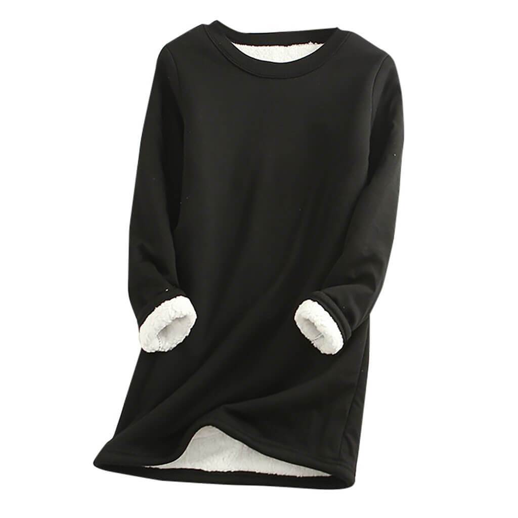 Raelyn Pull Tunic Double Fleece for Women – Soft Cotton Blend with Casual and Warm Fit