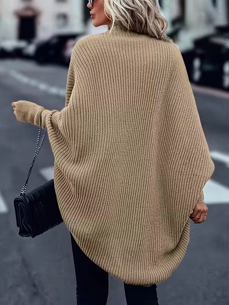 Madison Cardigan Knitted Oversize for Women – Soft Winter Layer with Relaxed Fit and Front Opening