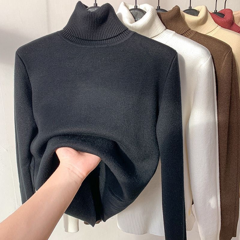Milani Turtleneck Sweater Women – Warm Fleece Lined Sweatshirt & Casual Winter Cut
